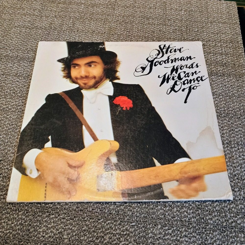Steve Goodman Words We Can Dance To Vinyl LP 1976 Asylum Records 7E-1061